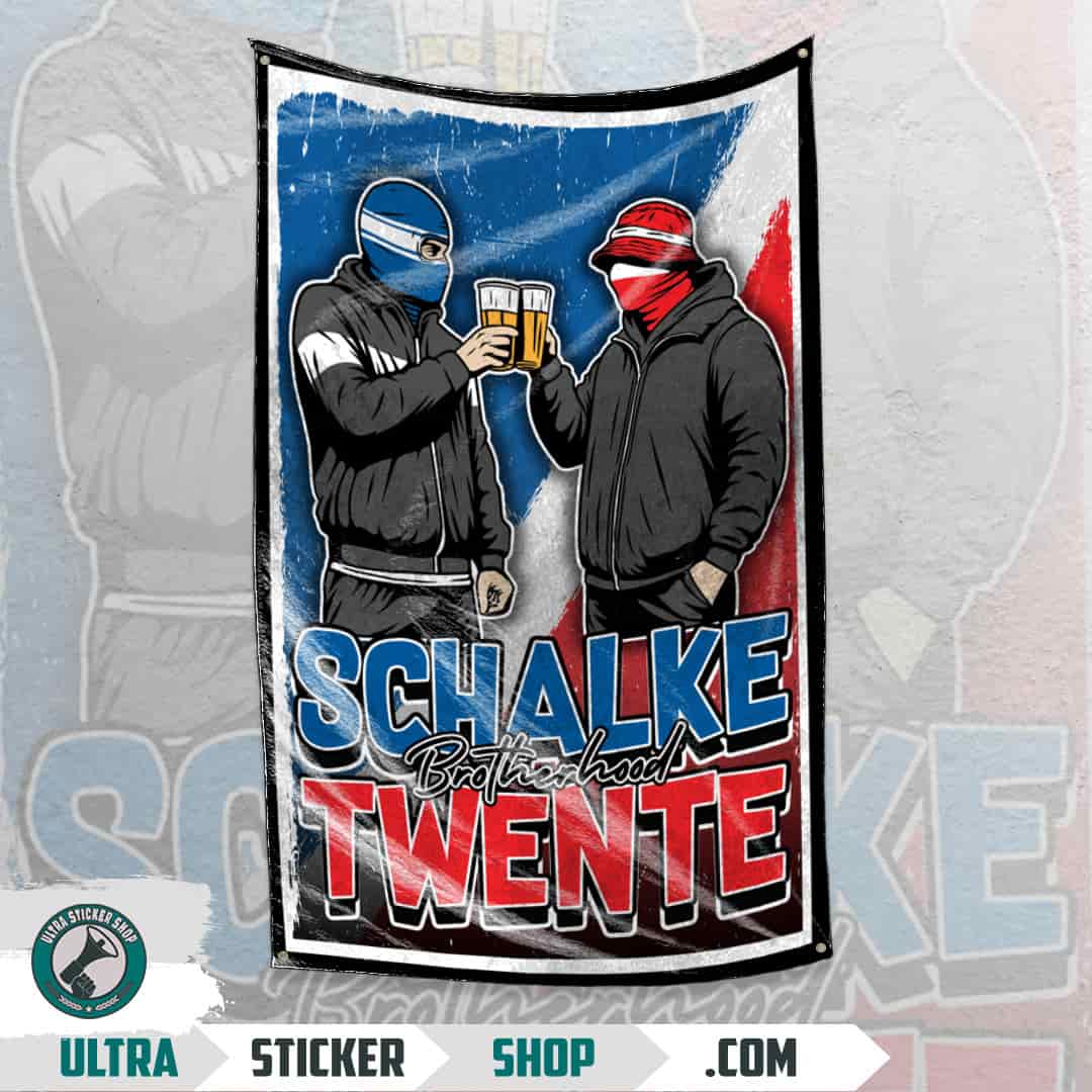 Schalke Brotherhood Twente Zastava