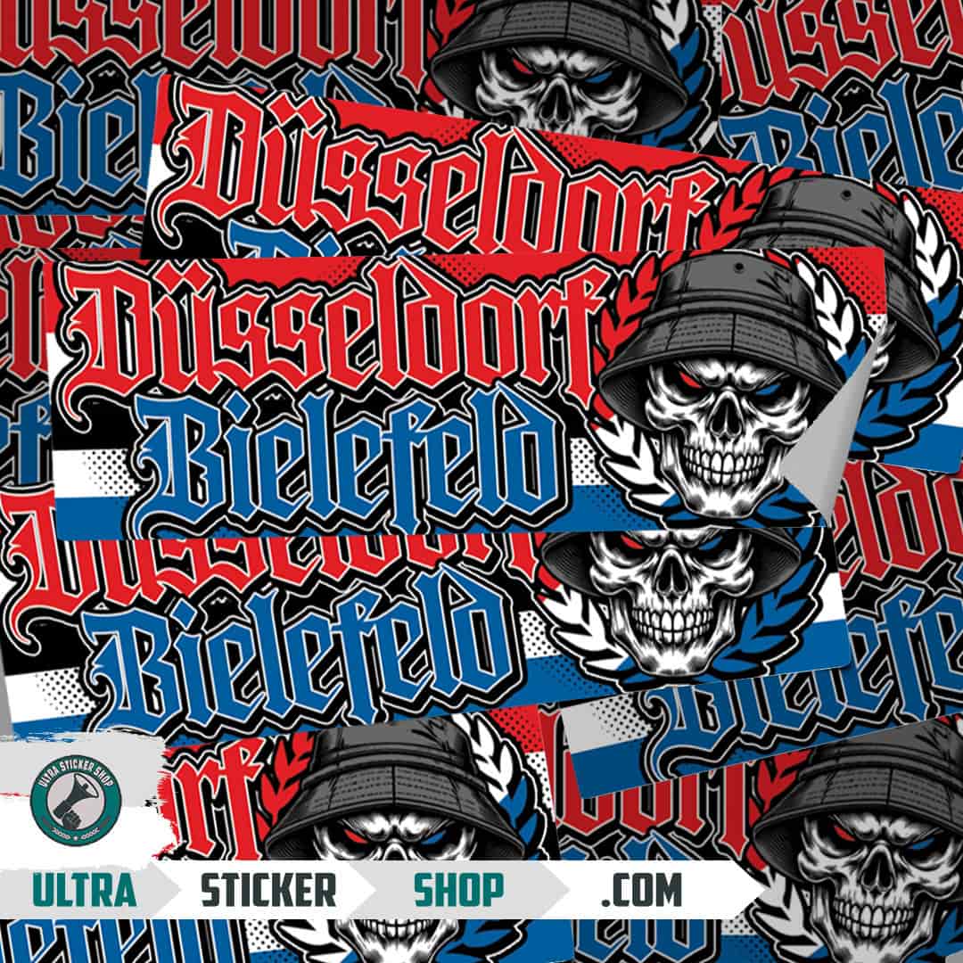 Düsseldorf X Bielefeld Nalepnice