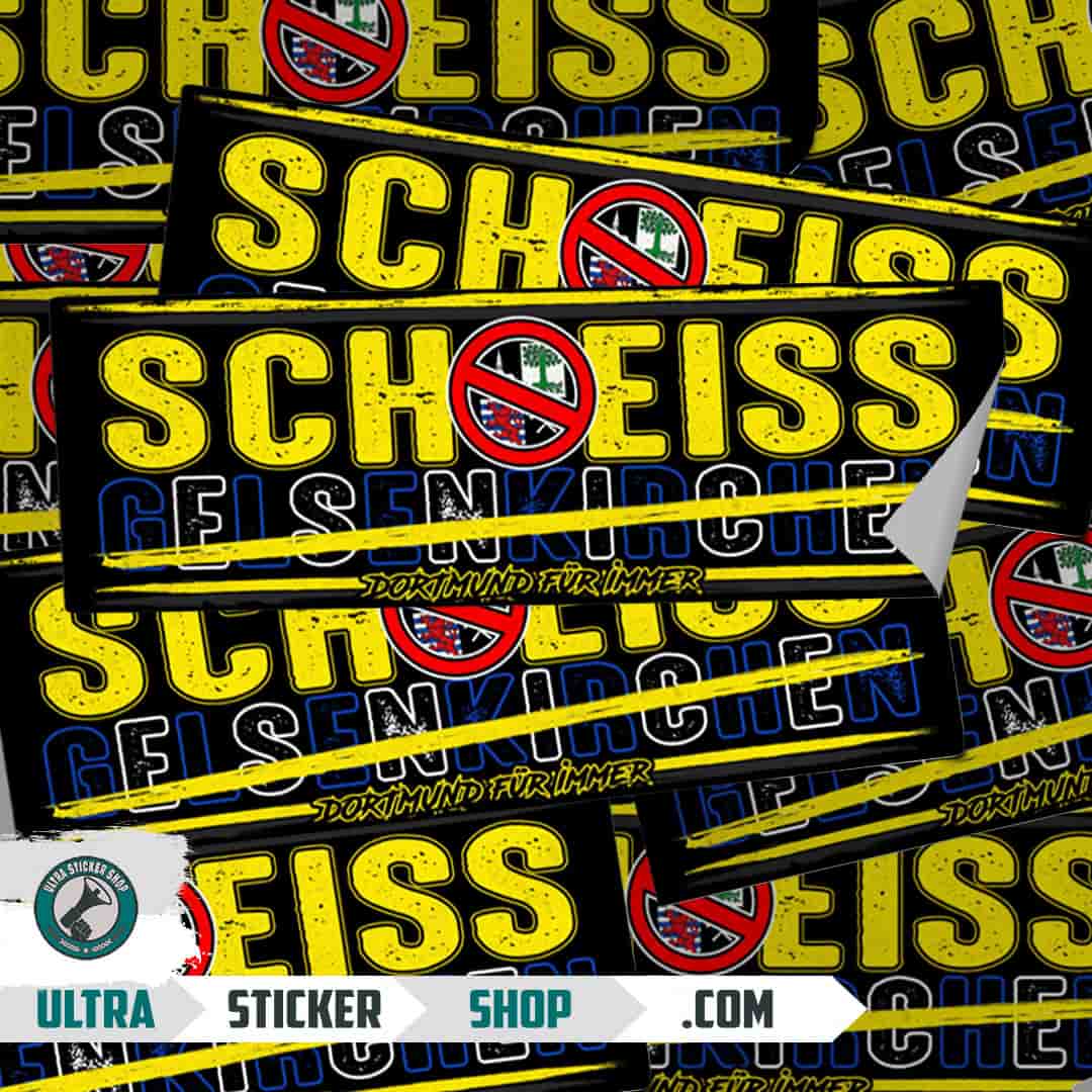 Scheiss Gelsenkirchen Nalepnice
