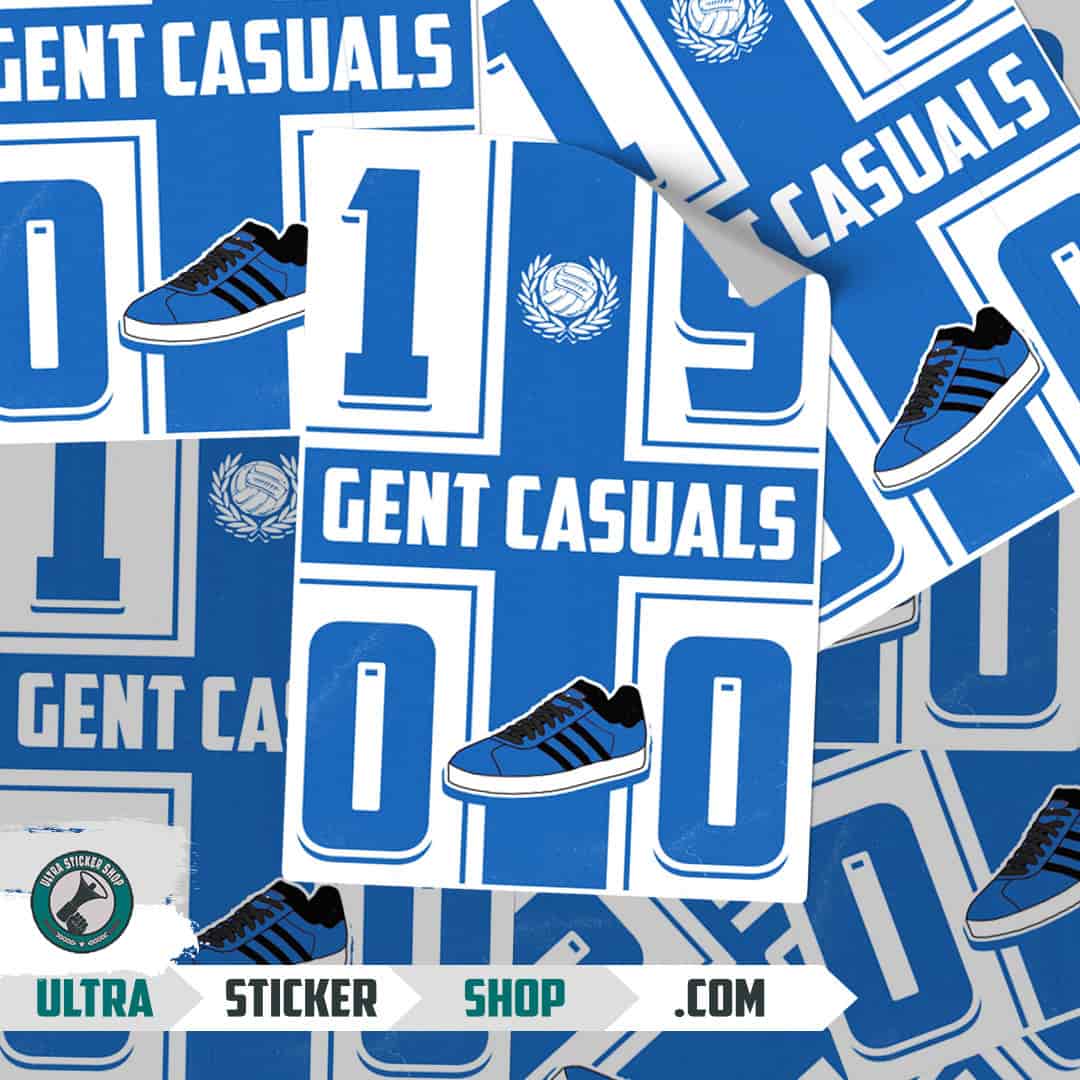 1900 Gent casuals Nalepnice