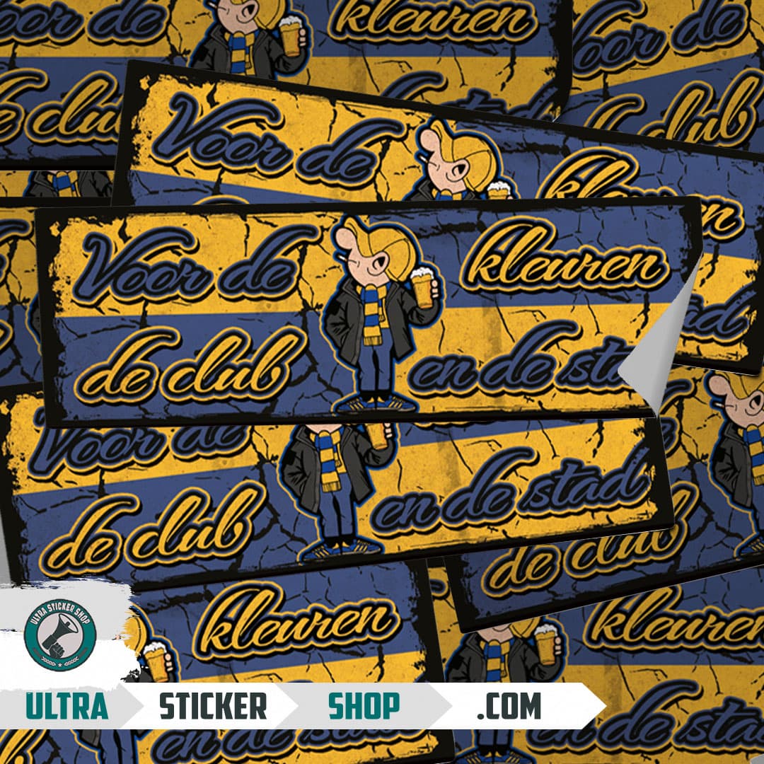 Voor de kleuren de club en de stad