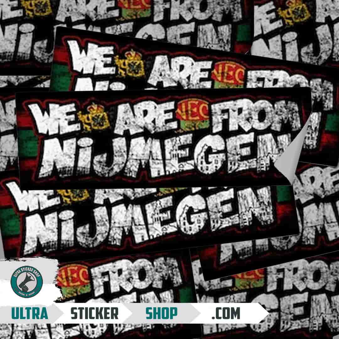 We are from Nijmegen Naklejki