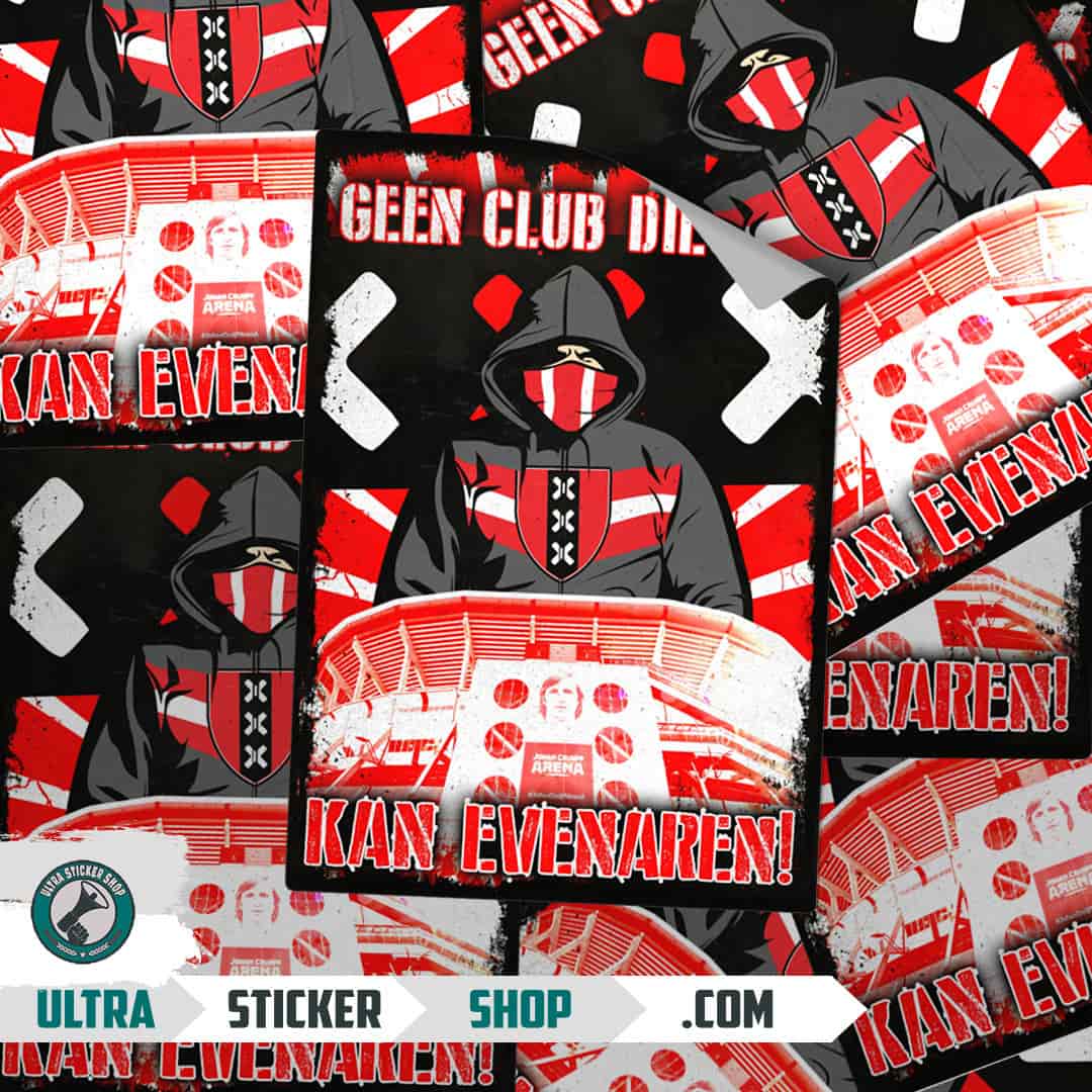 Geen club die ons kan evenaren 2.0 Nalepnice