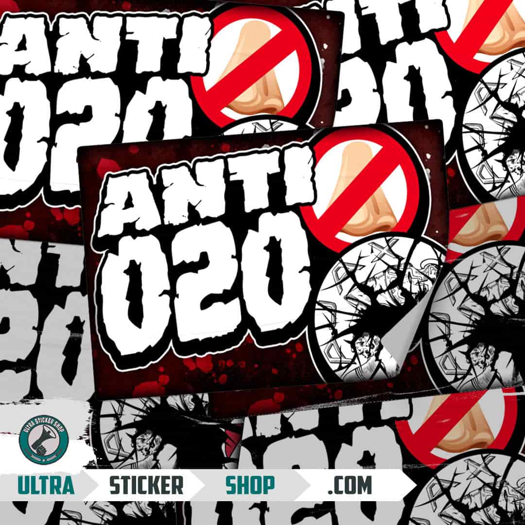 Anti 020 Nálepky