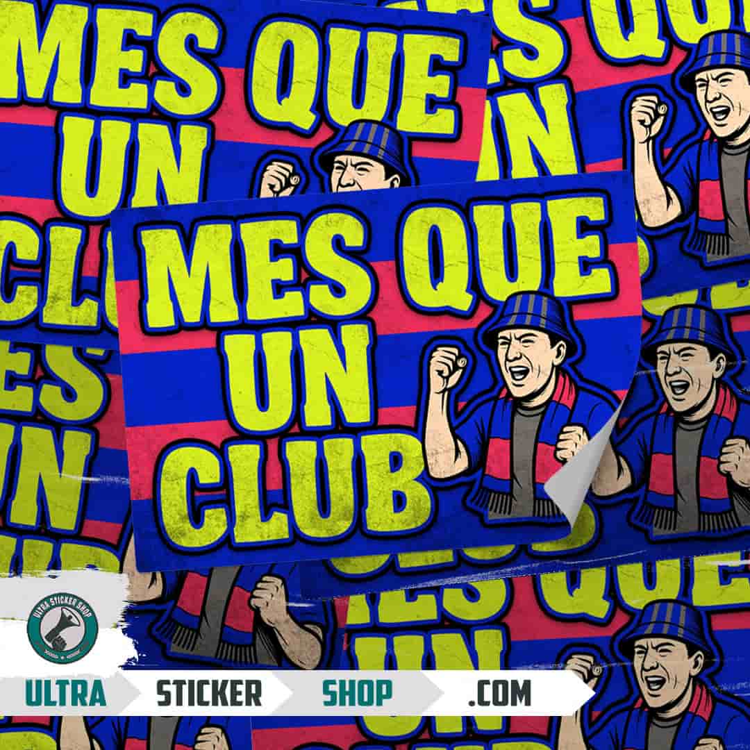 Mes Que Un Club Naljepnice