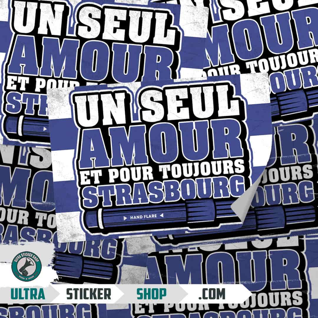 Unseul Amour ET Pour Toujours Strasbourg Stickers