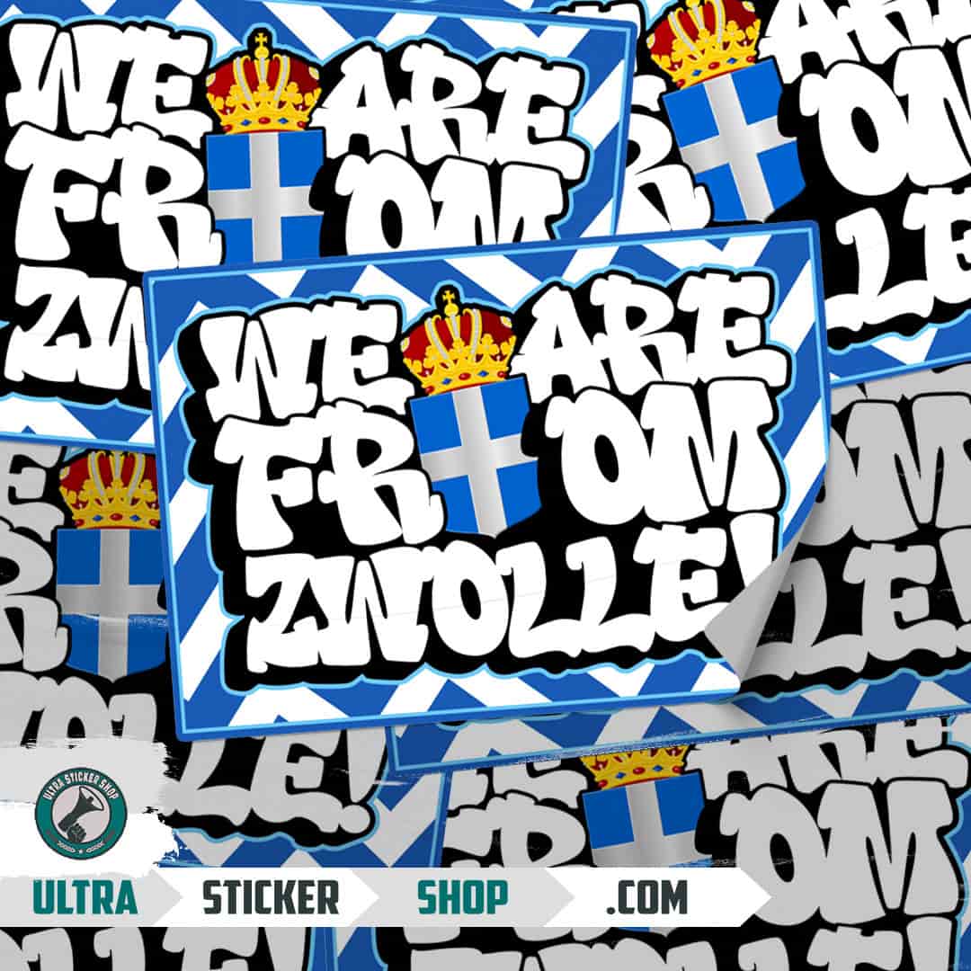 We are from Zwolle Nalepnice