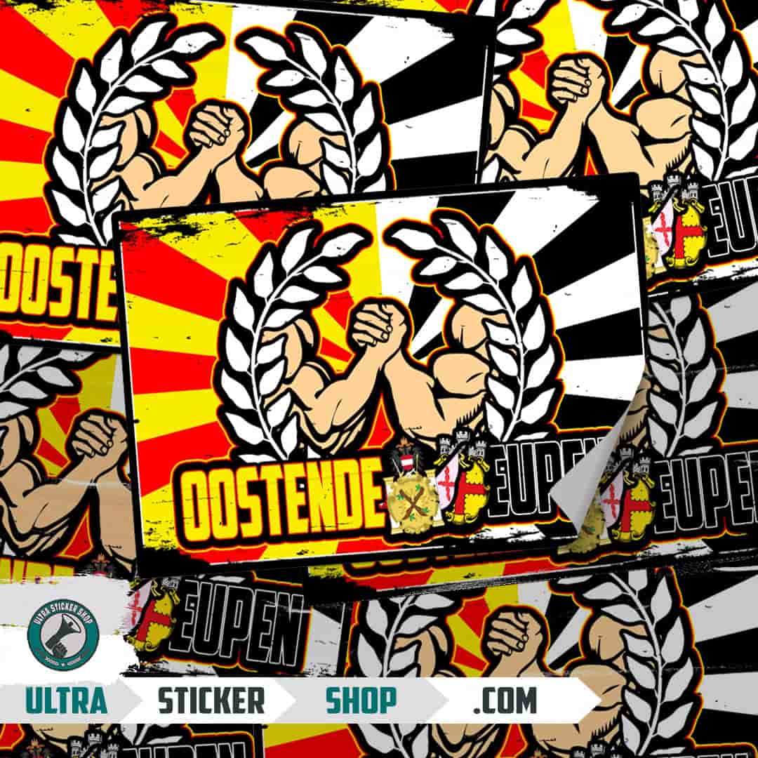 Oostende X Eupen Aufkleber