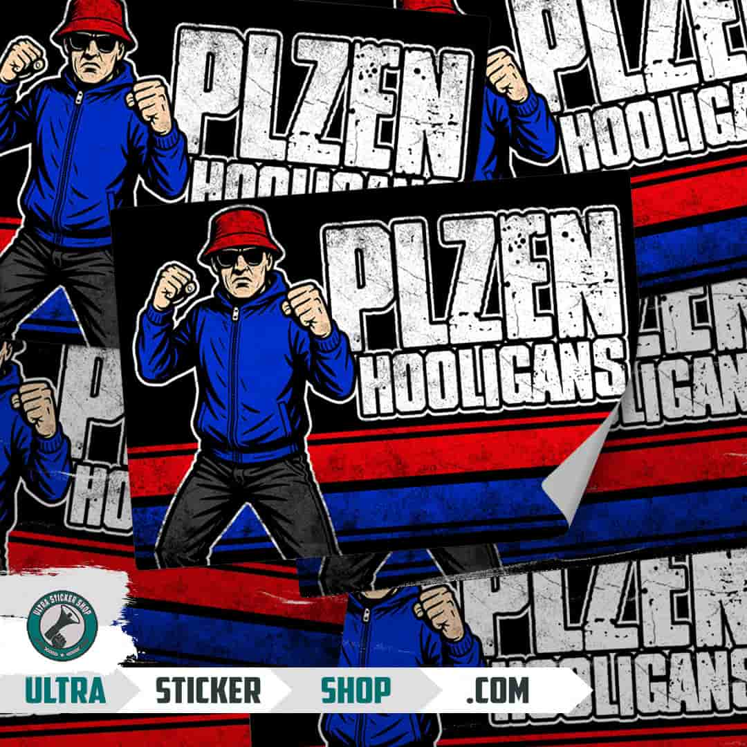 Plzen Hooligans Nalepnice