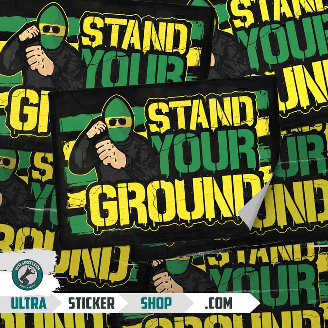 Stand your ground- Den Haag Nalepnice
