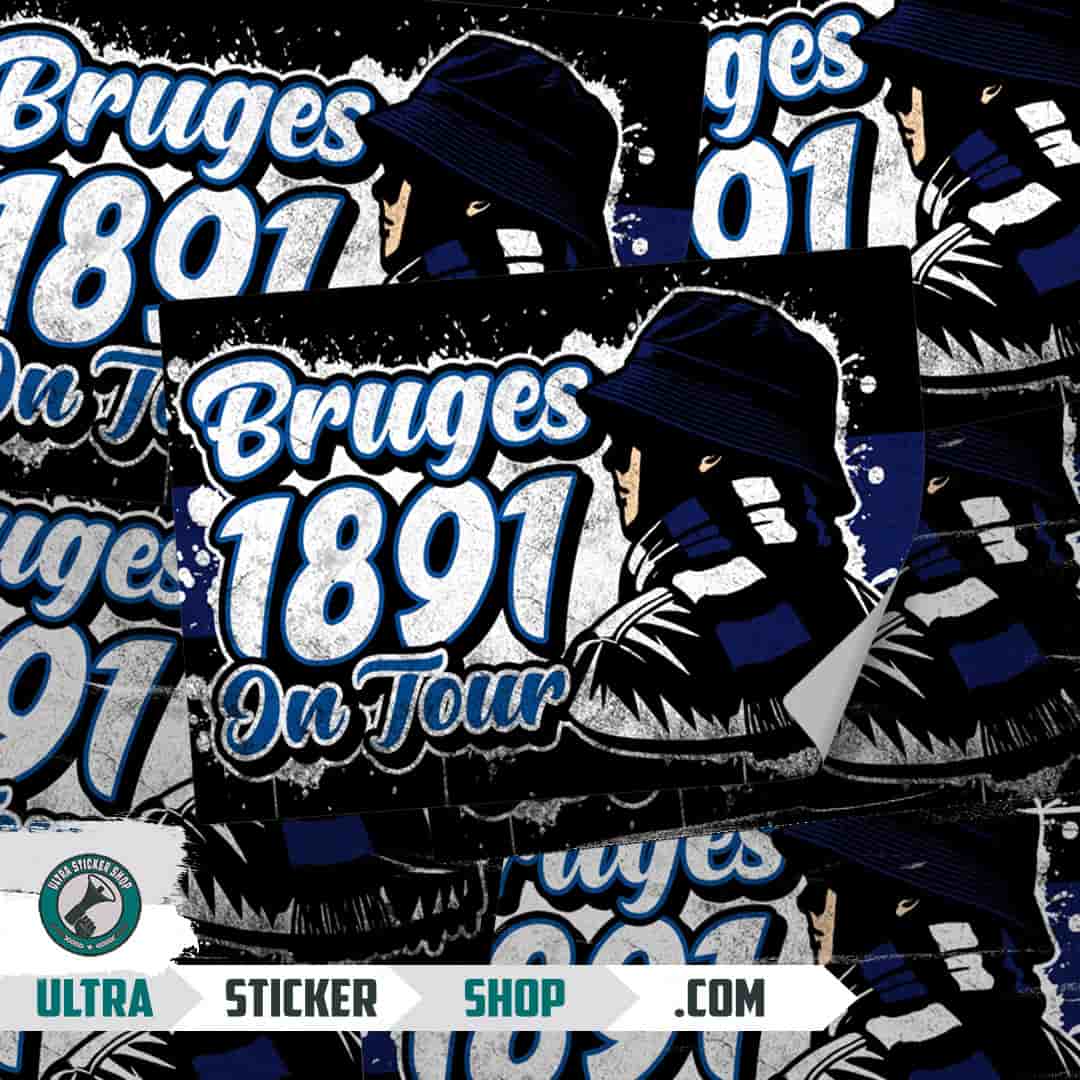 Bruges 1891 on tour Aufkleber