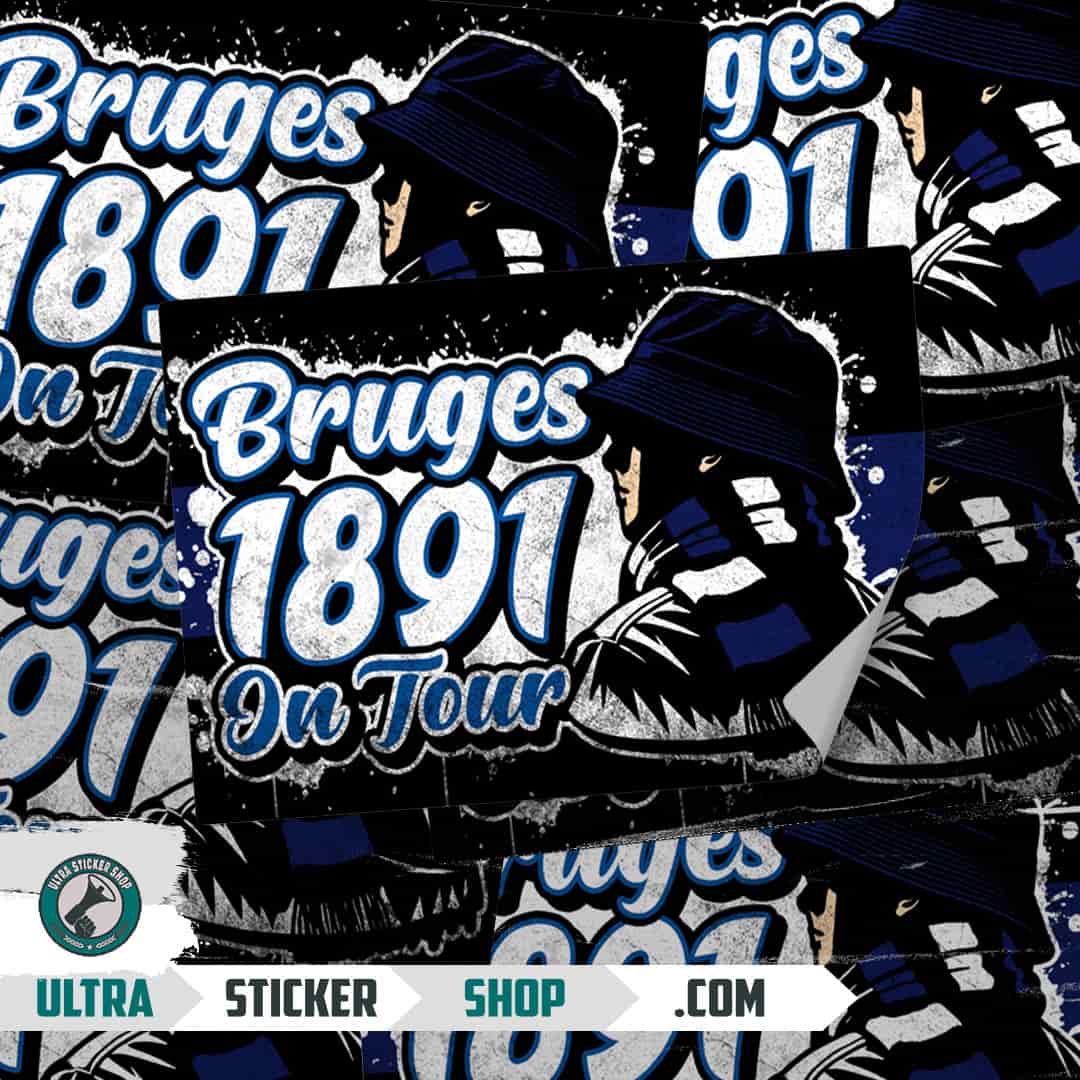 Bruges 1891 on tour Aufkleber