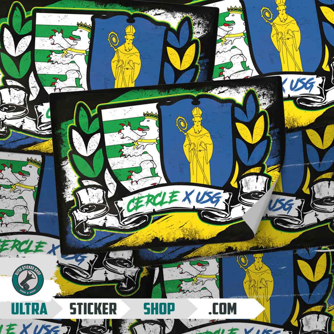 Cercle X USG Nalepnice