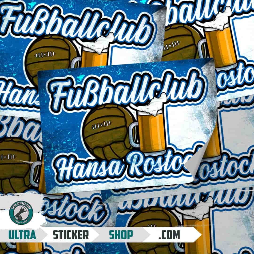 Fuẞballclub Hansa Rostock Nalepnice
