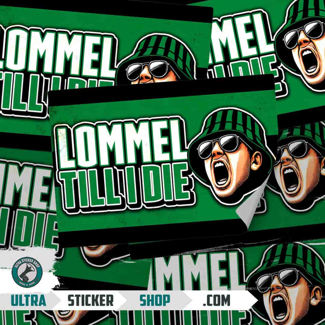 Lommel Till I die Nalepnice