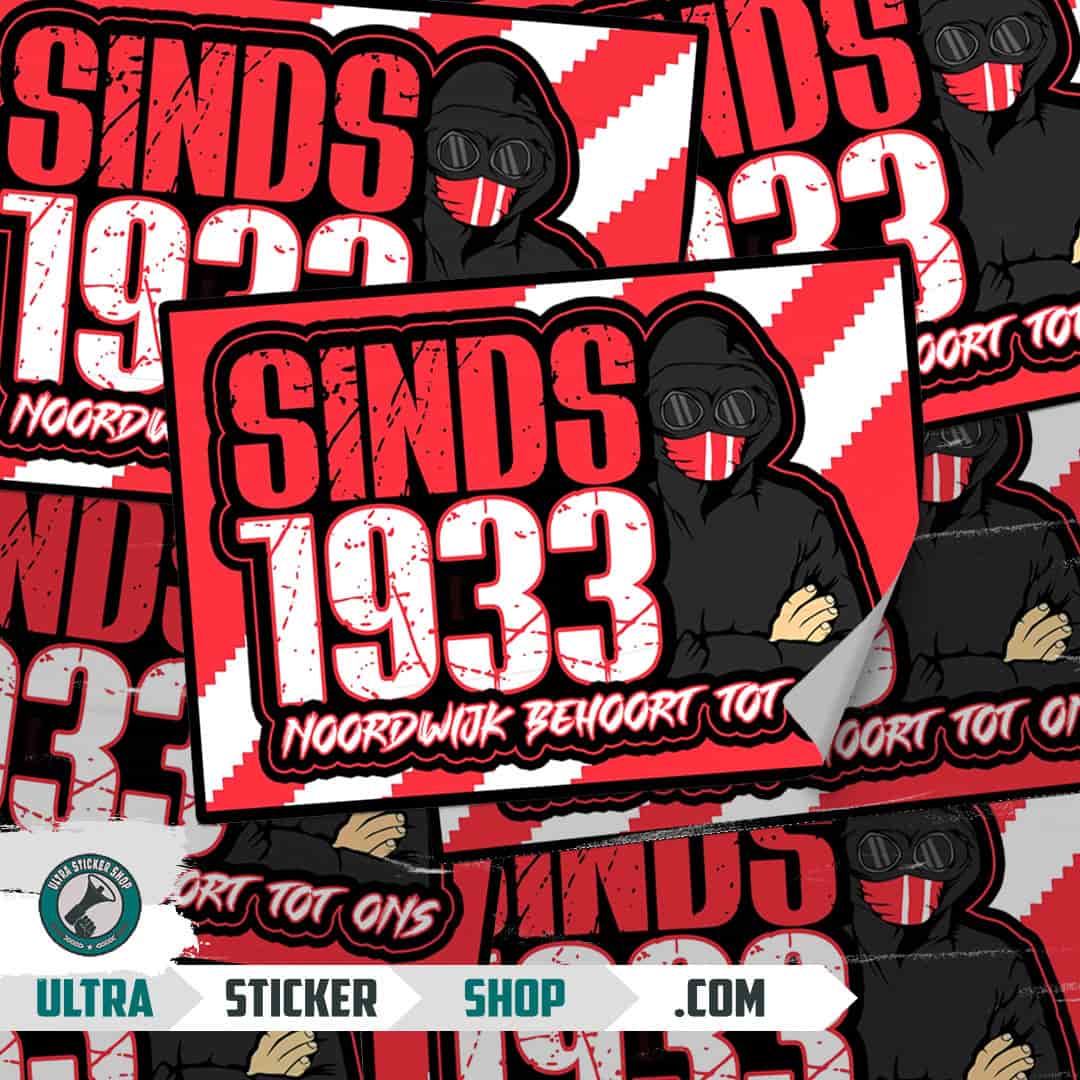 Sinds 1933 Aufkleber