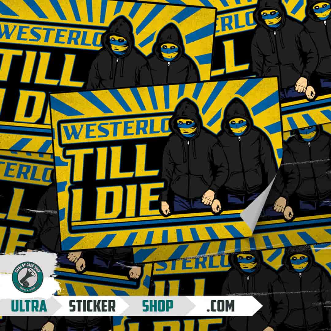 Westerlo Till I die Aufkleber