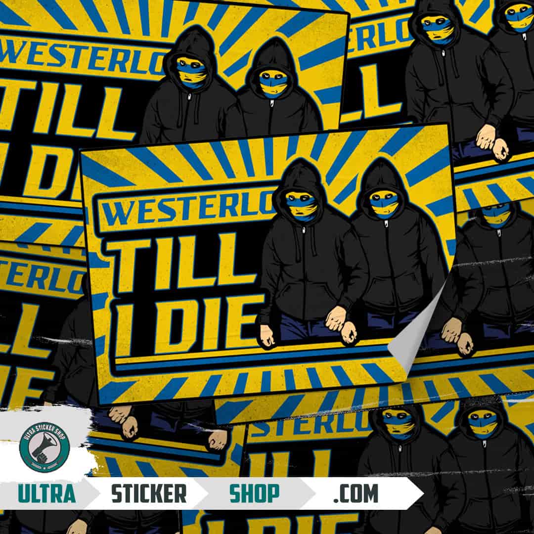 Westerlo Till I die Aufkleber