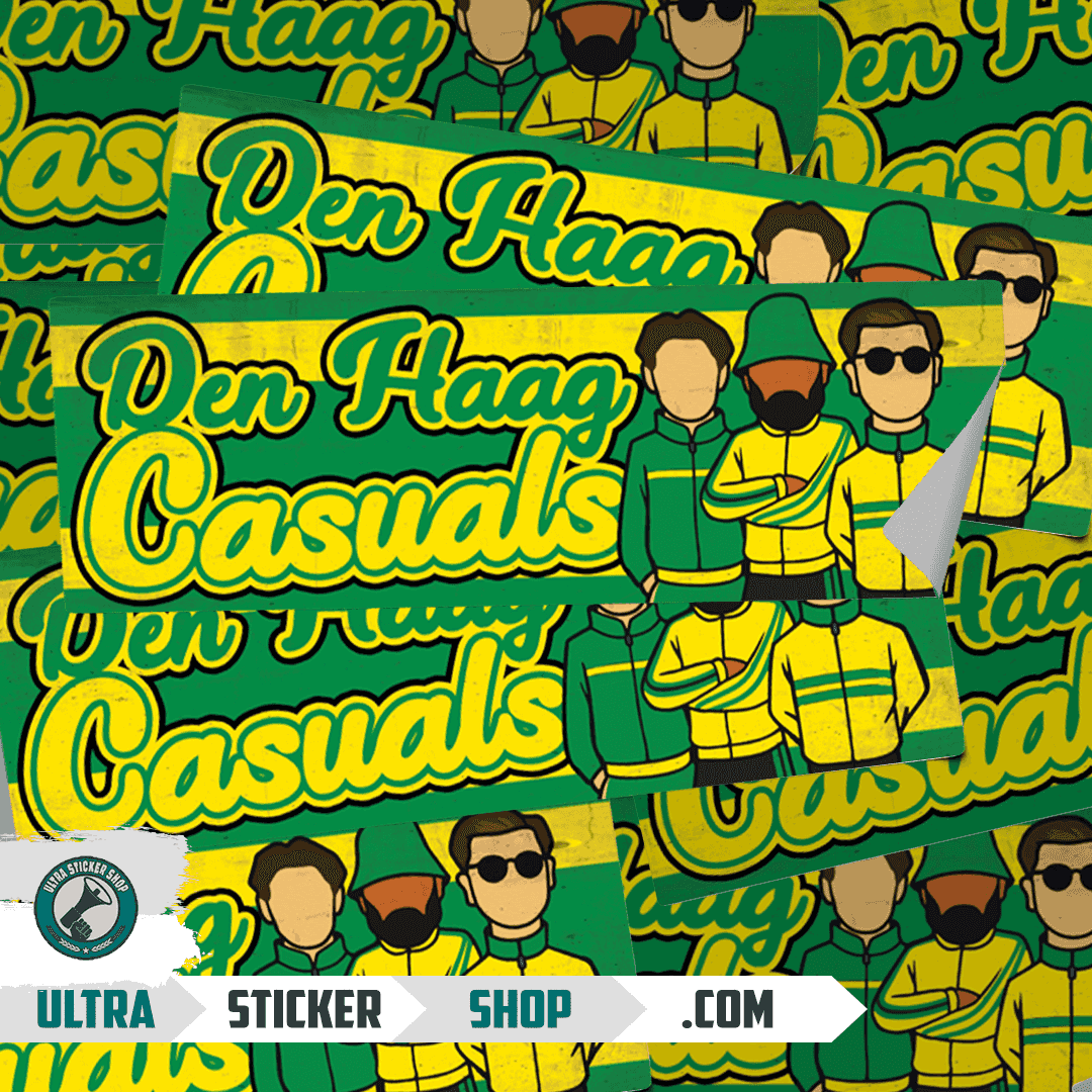 Den Haag casuals Nalepnice
