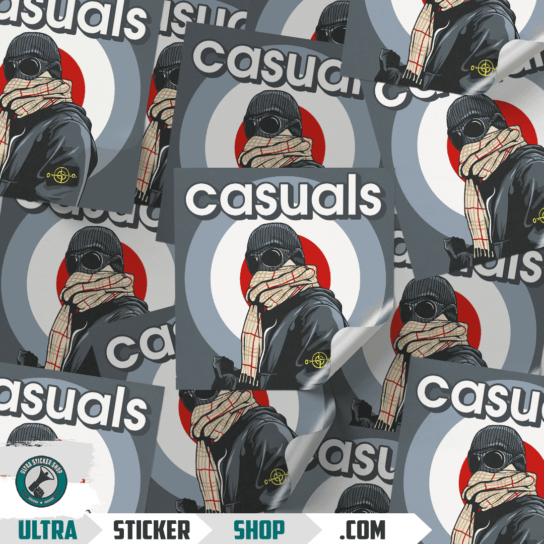 Casuals Aufkleber