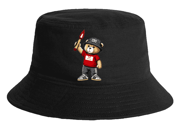 Utrecht 030 bear Bucket Hat