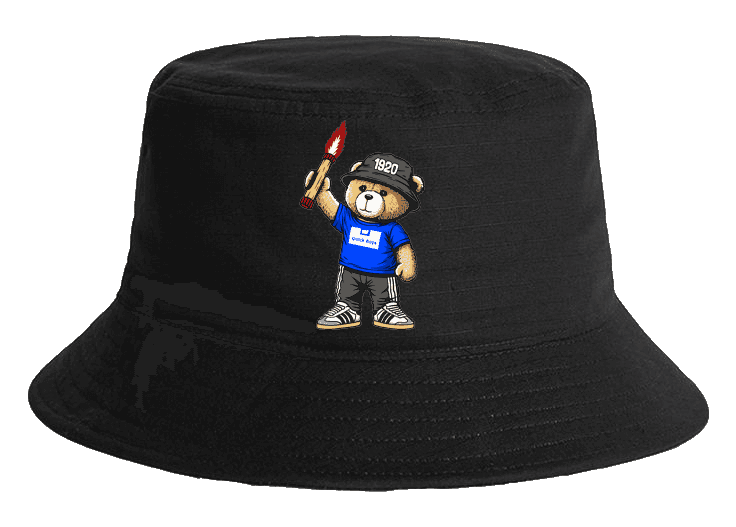 Quick Boys 1920 bear Bucket Hat