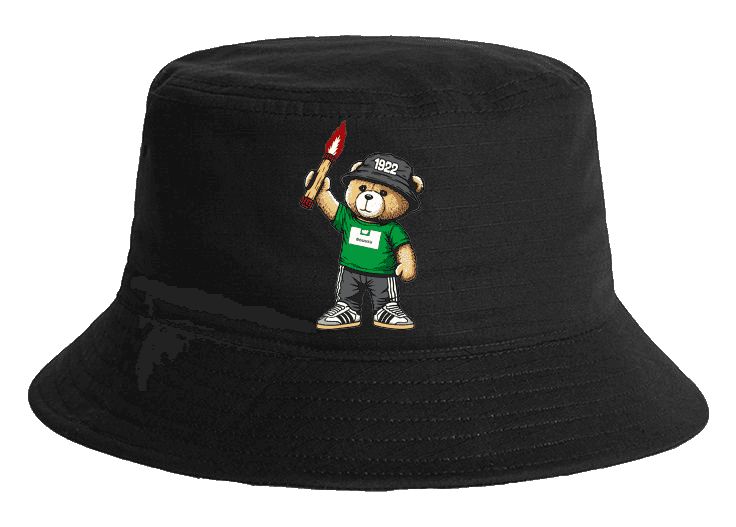 Boussu 1922 bear Bucket Hat