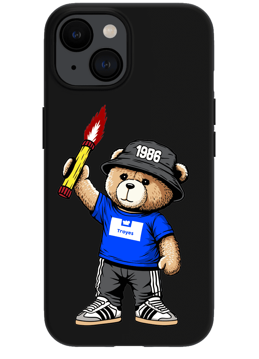 Troyes 1986 bear Etui na iPhone'a