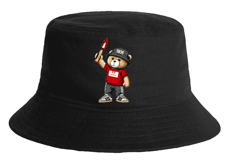 Kraków 1906 bear Kapelusz typu bucket