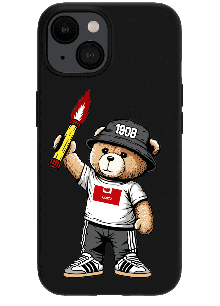 Łódź 1908 bear Funda para iPhone