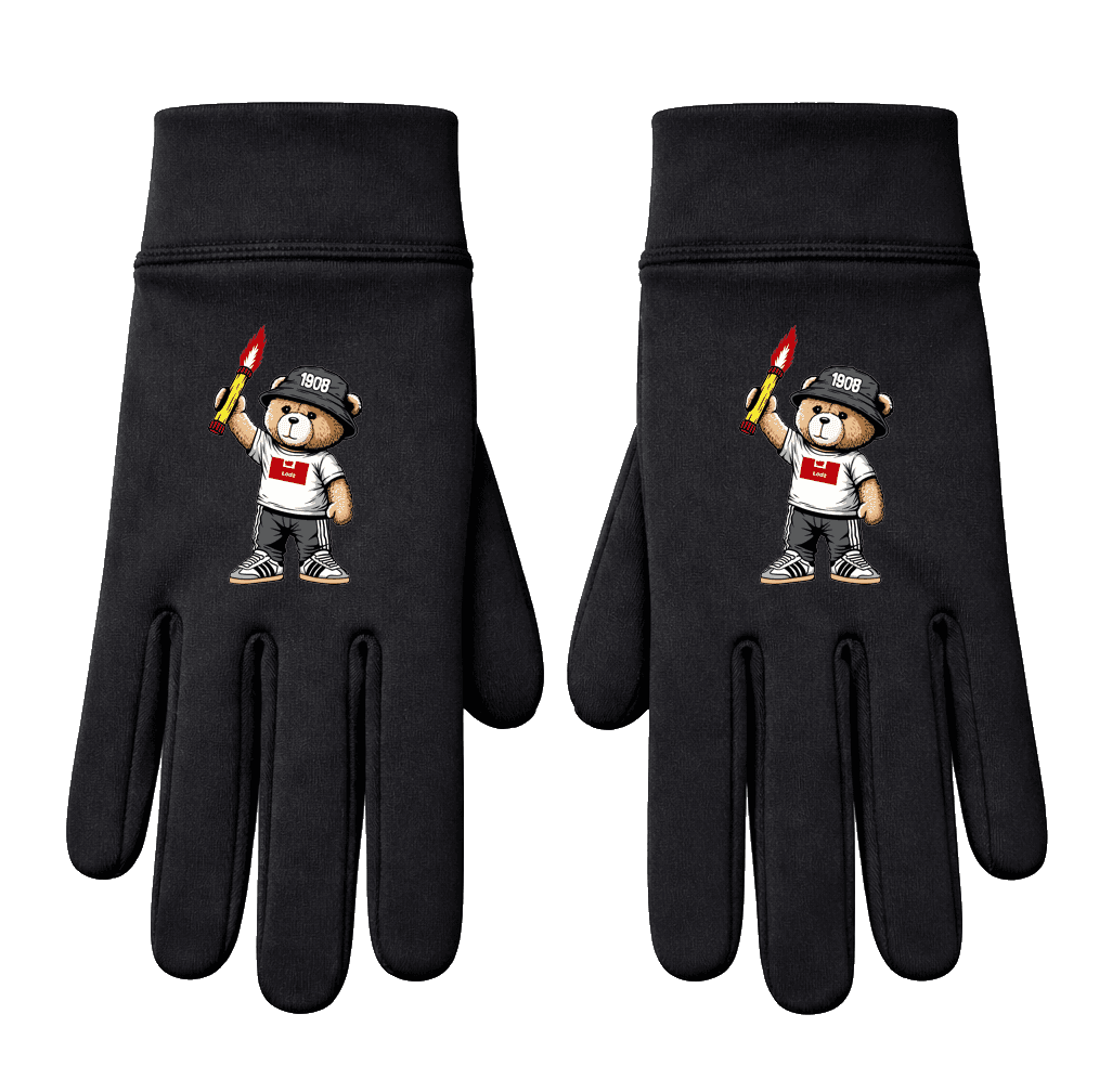 Łódź 1908 bear Guantes