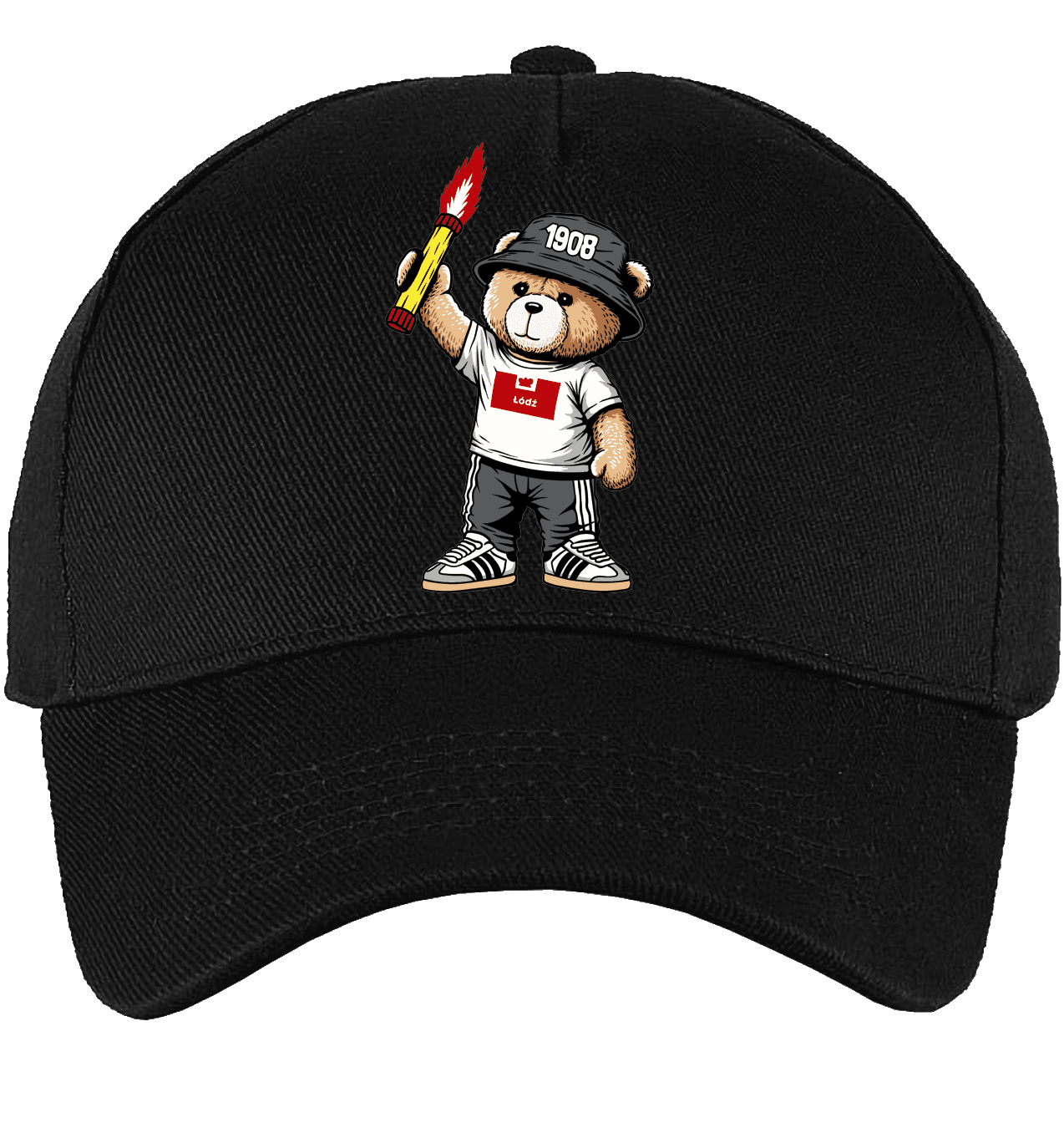 Łódź 1908 bear Gorra