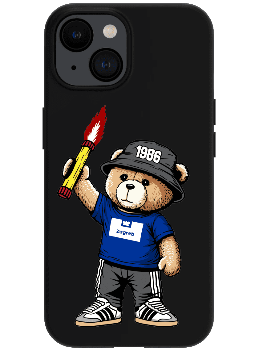 Zagreb 1986 bear iPhone-Hülle