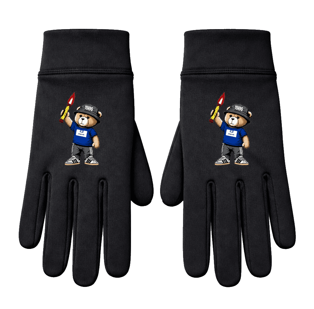 Zagreb 1986 bear Handschuhe