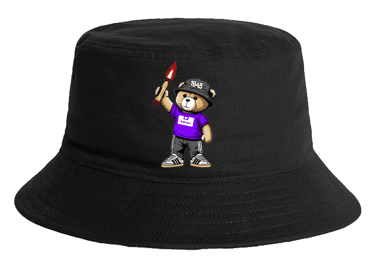 Dubrava 1945 bear Bucket Hat