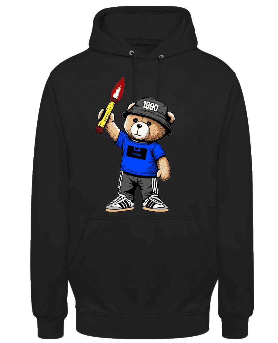 Turku 1990 bear Hoodie