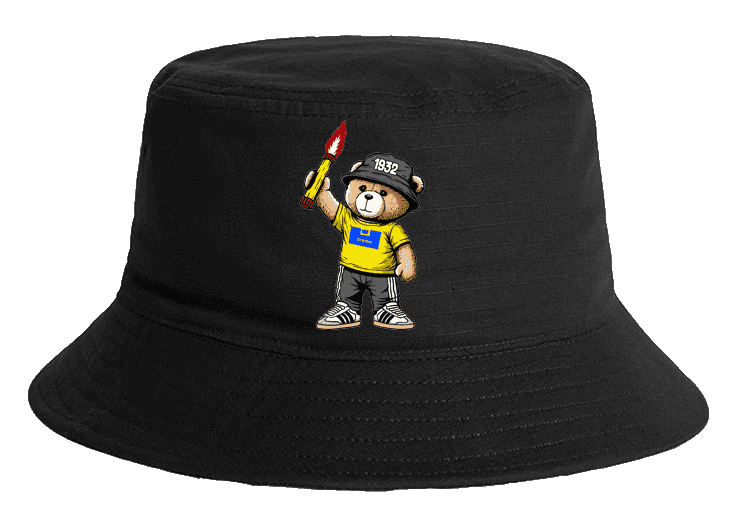 Crema 1932 bear Chapéu bucket