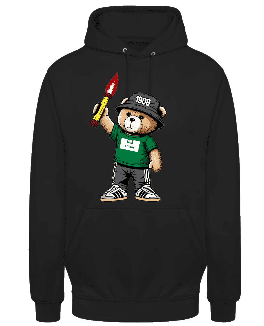 Athens 1908 bear Hoodie
