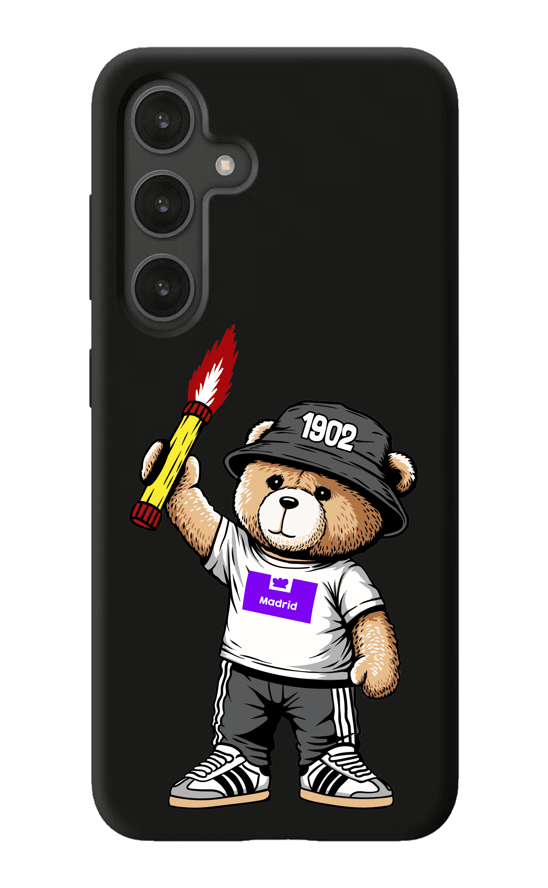 Madrid 1902 bear Samsung-deksel