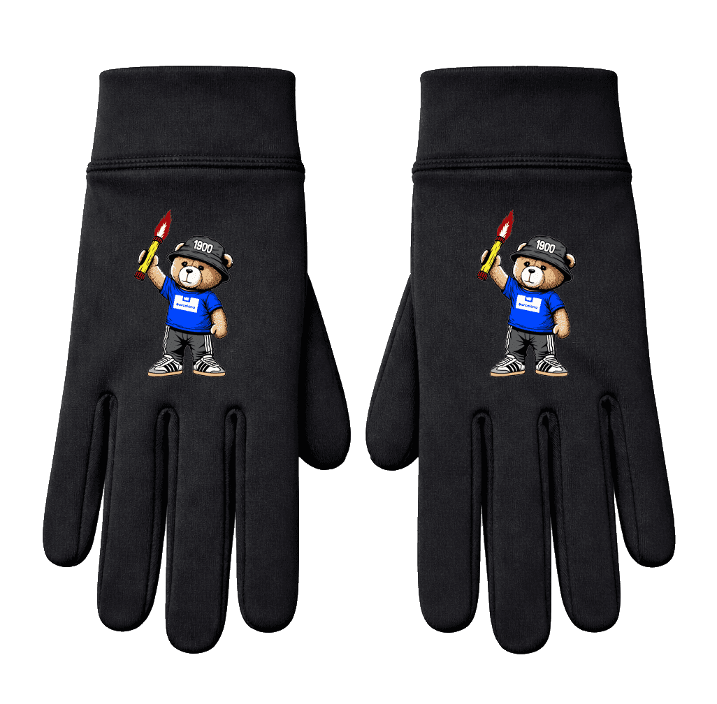 Barcelona 1900 bear Handschuhe