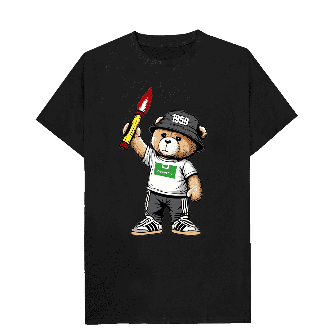 Oswestry 1959 bear T-shirt