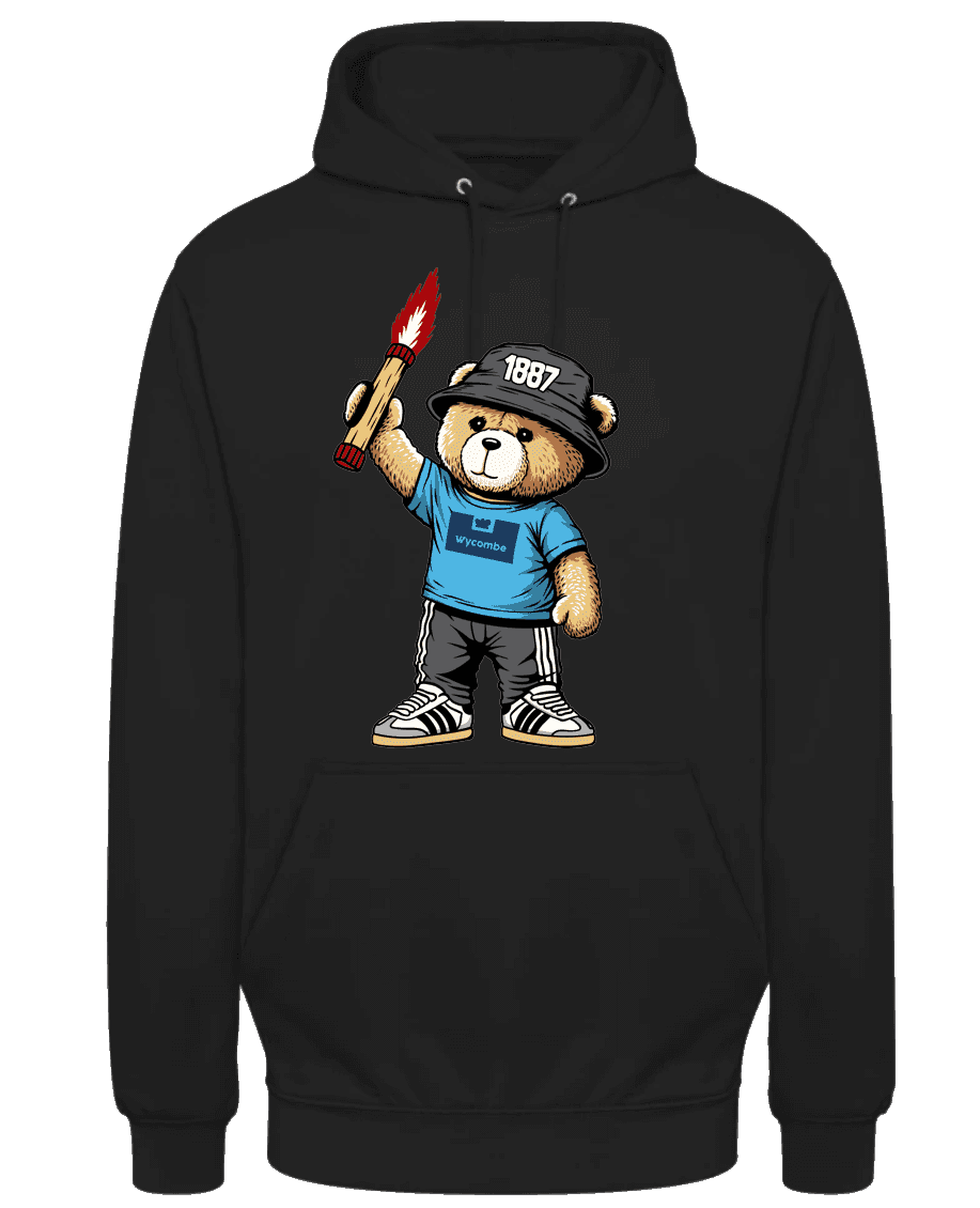 Wycombe 1887 bear Hoodie