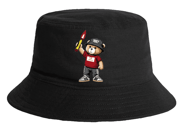 Woking 1887 bear Bucket Hat