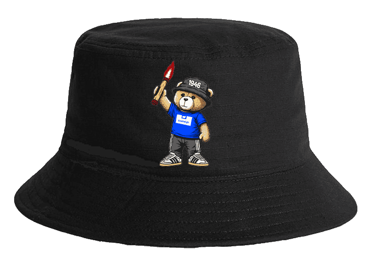 Eastleigh 1946 bear Bucket Hat