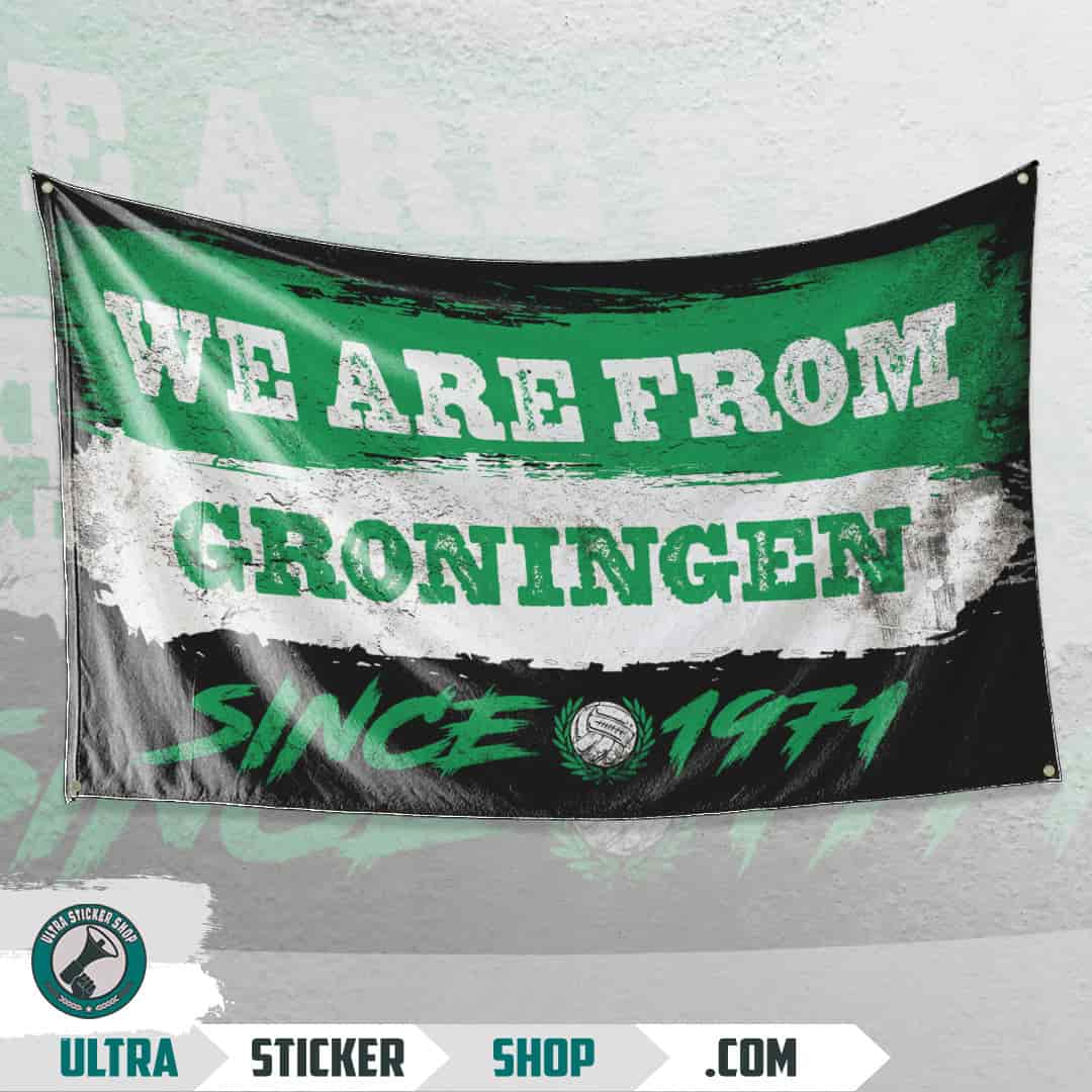 We are from Groningen since 1971 Vlajka