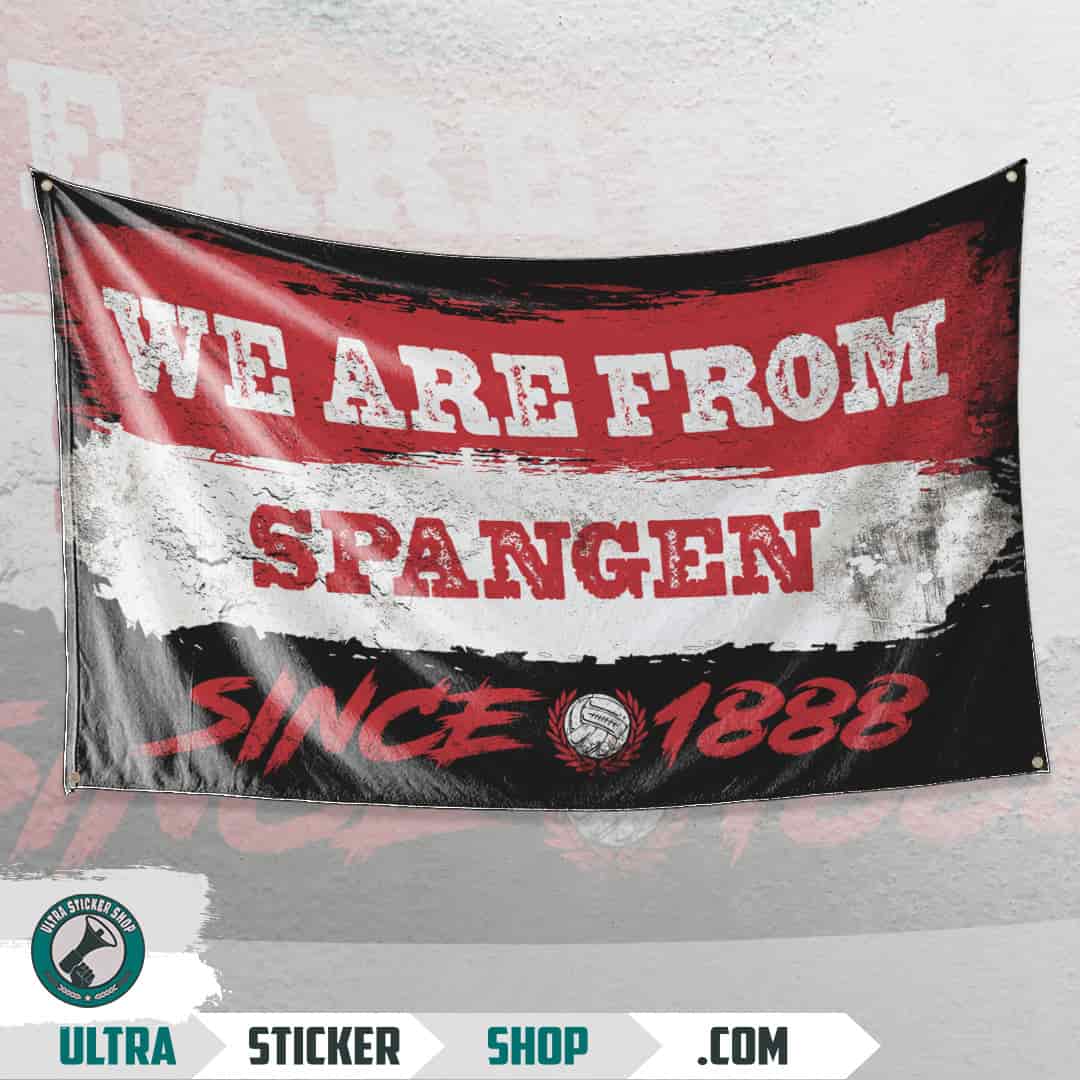 We are from Spangen since 1888 Flaga