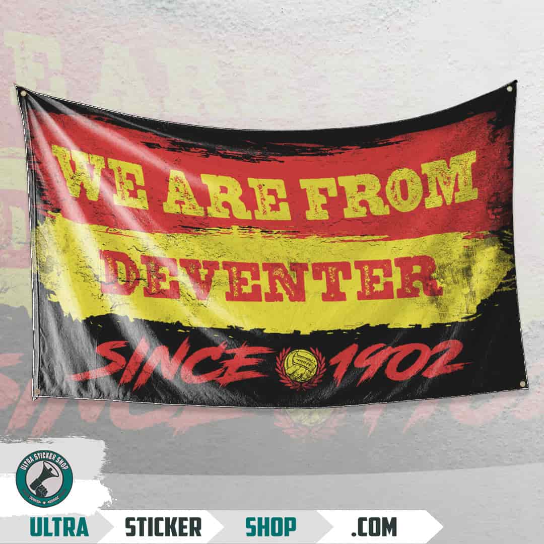 We are from Deventer since 1902 Bandera