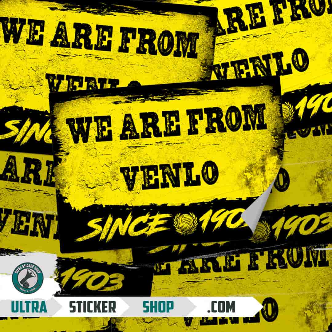 We are from Venlo since 1903 Nálepky