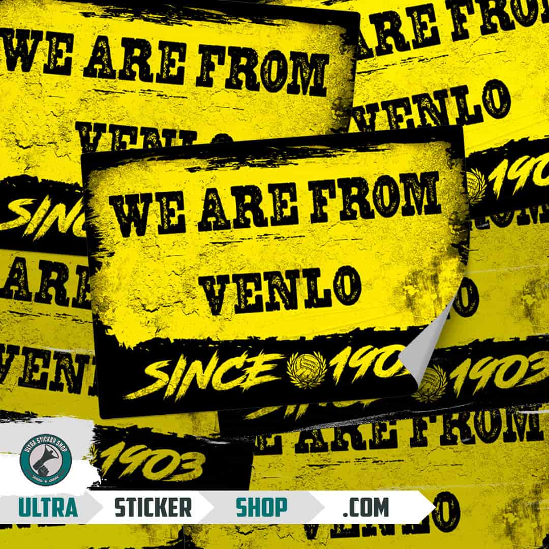 We are from Venlo since 1903 Nálepky