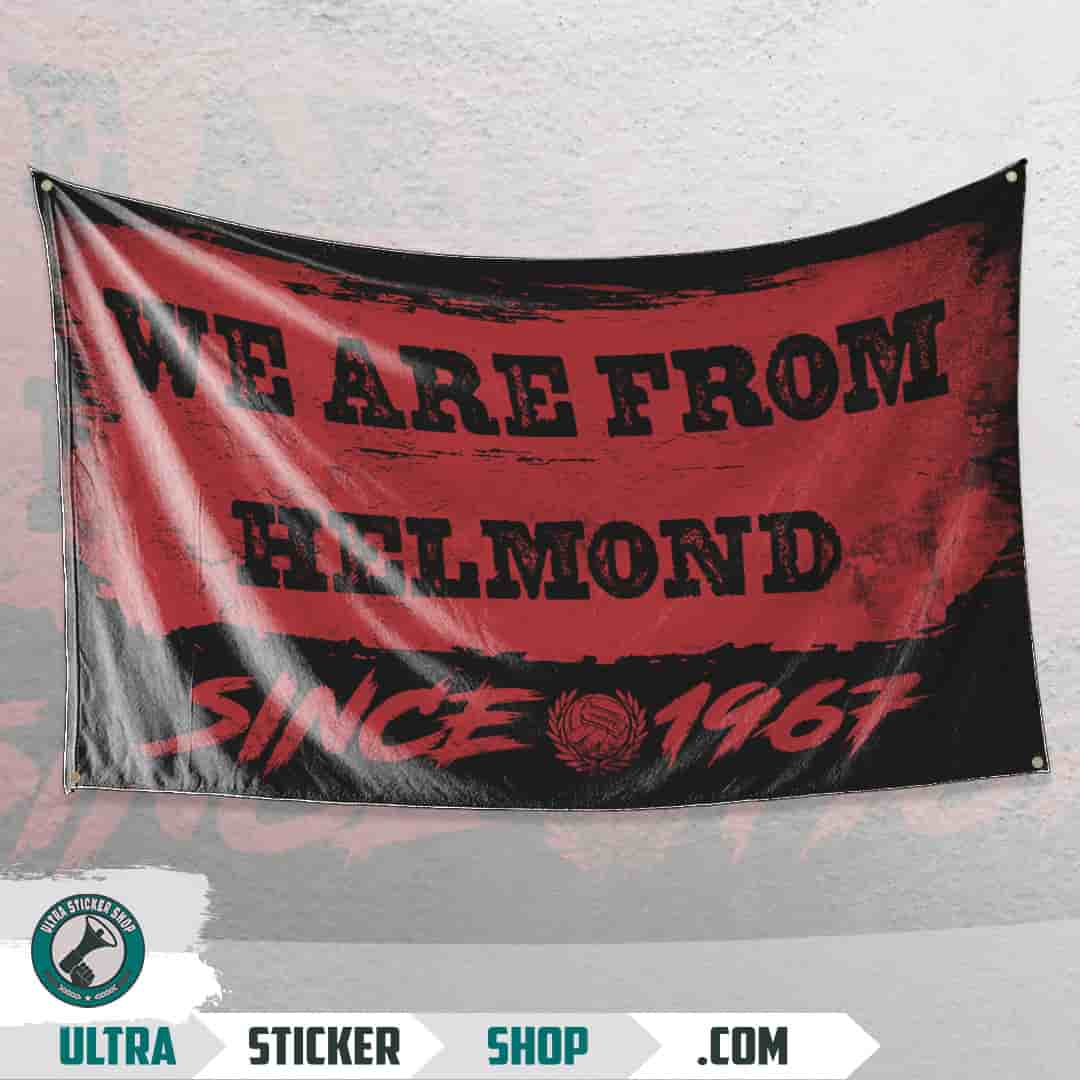 We are from Helmond since 1967 Flagge